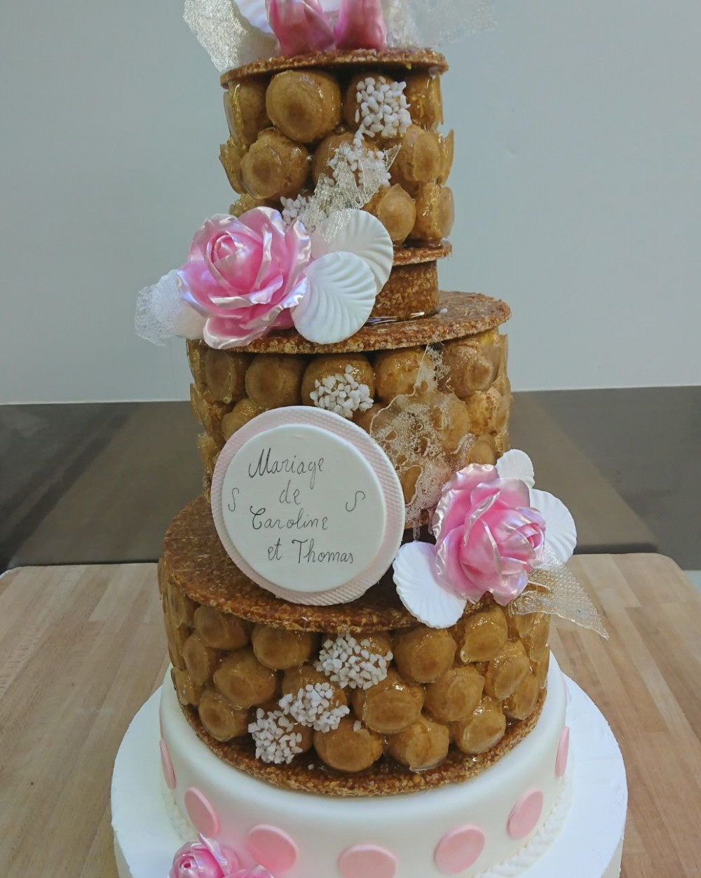 Croquembouche Mariage 4 Choux Par Pers N 8 Boulangerie Patisserie Leroy